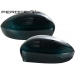 FIAT 500 Mirror Covers in Carbon Fiber - Verde Azzurro (Blue-Green)